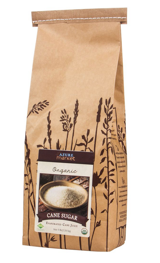 Azure Market Organics Cane Sugar, Organic, 5 lb