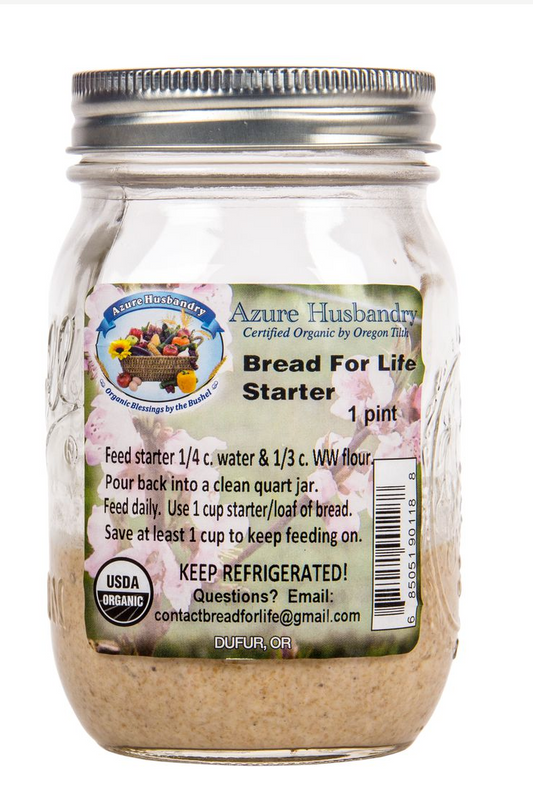 Azure Husbandry Bread for Life Starter, Refrigerated