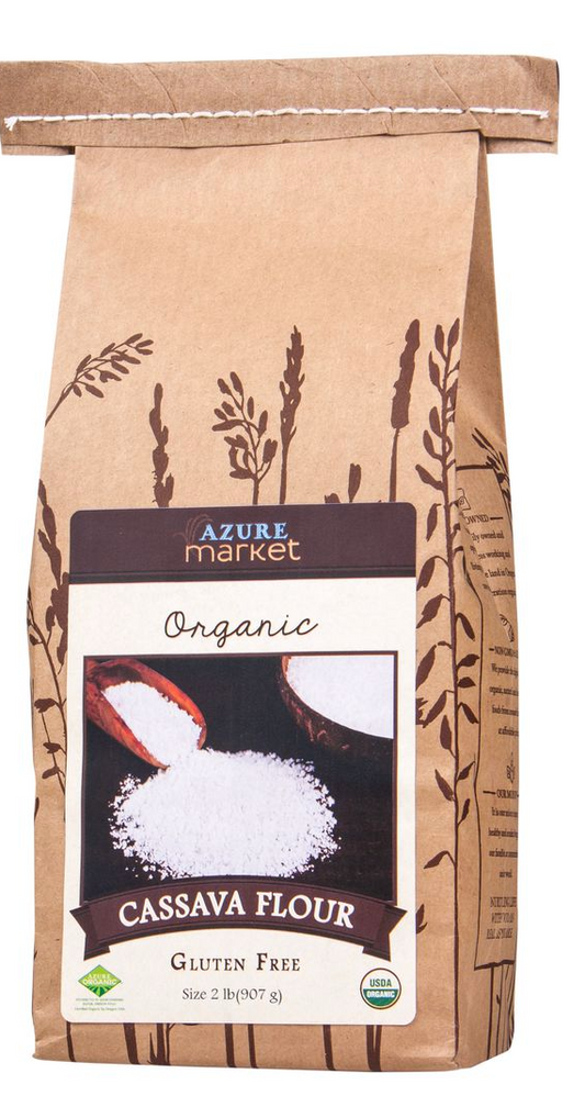 Azure Market Organics White Corn Masa Flour Medium, Organic, 1.5 lbs