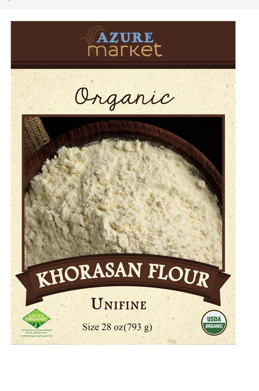 Azure Market Organics Khorasan Flour (Unifine), Organic, 28 oz