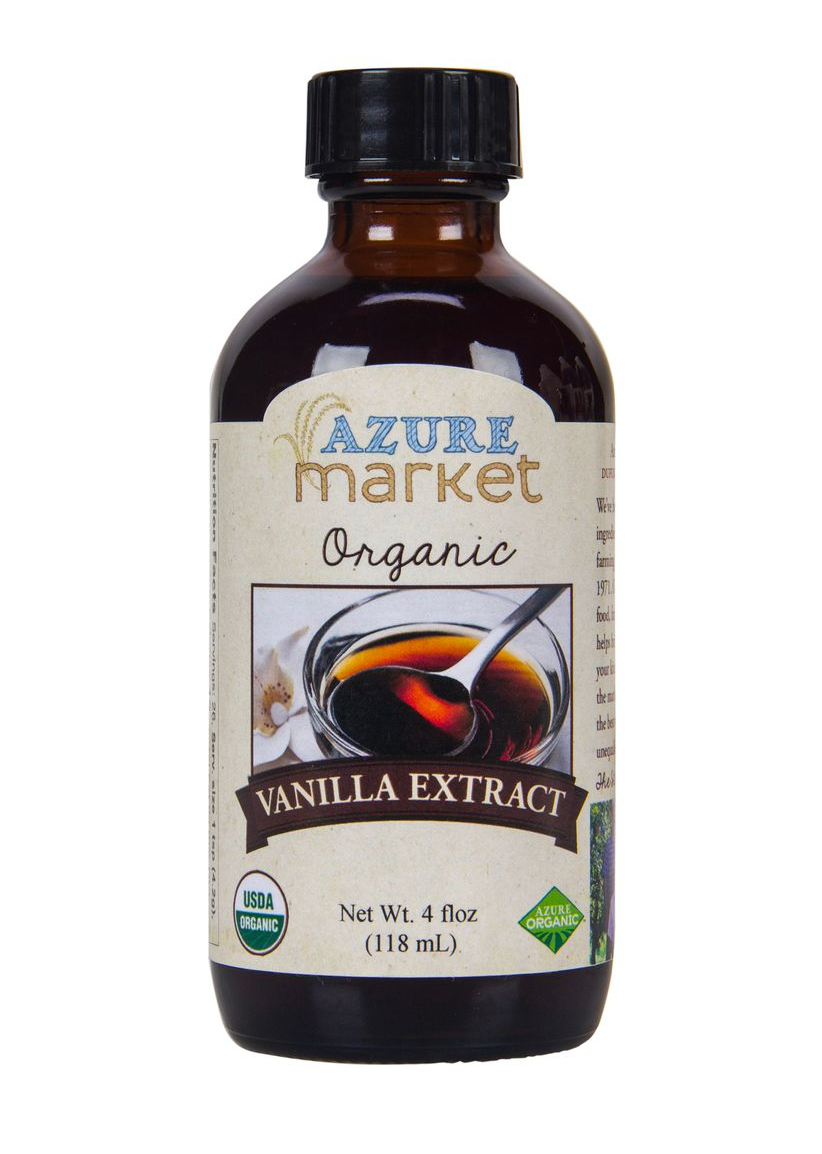 Azure Market Organics Vanilla Extract, Organic, 4 fl oz