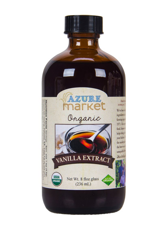 Azure Market Organics Vanilla Extract, Organic, 8 fl oz