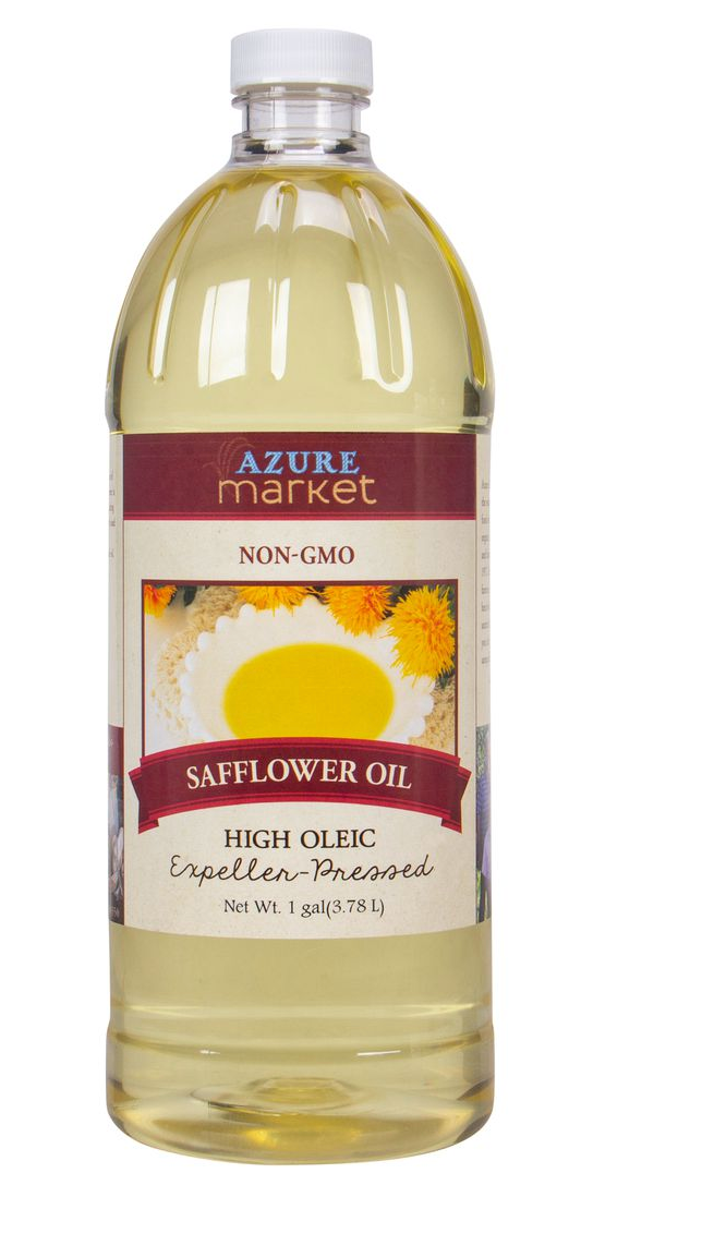 Azure Market Safflower Oil, Expeller Pressed High Oleic, Non GMO, 32 fl oz