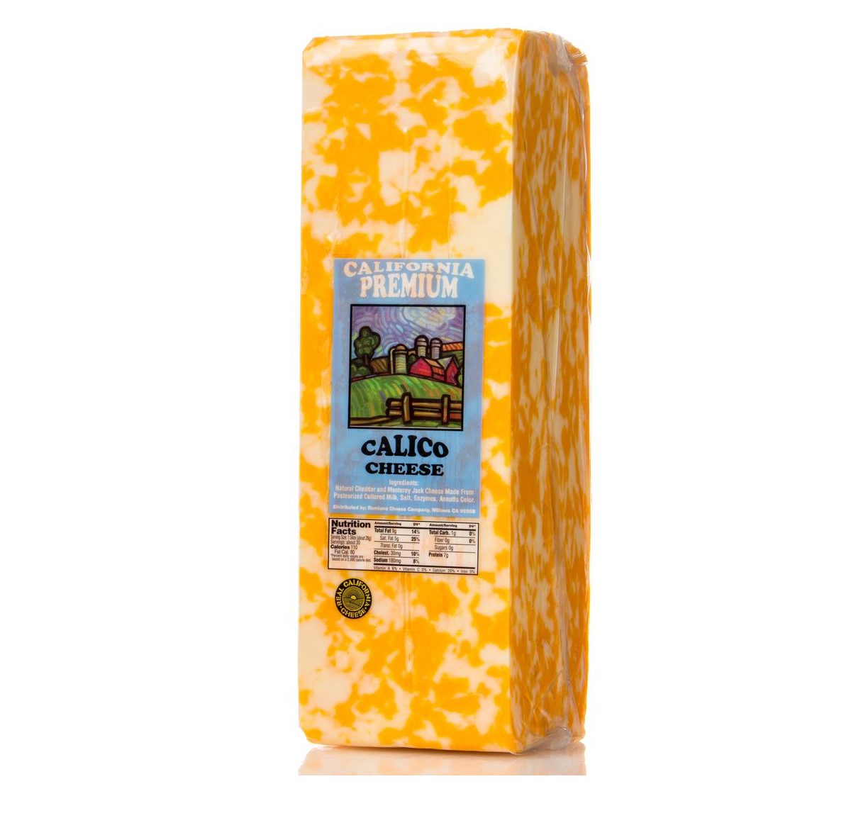 California Natural Calico Cheese, 5 lb