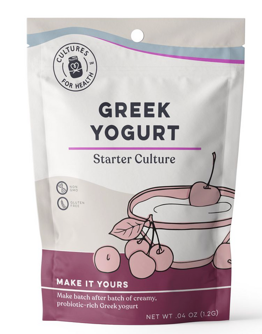 Cultures for Health Real Yogurt Starter, Greek Yogurt, 0.04 oz